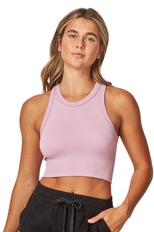 Seamless High Neck Bra