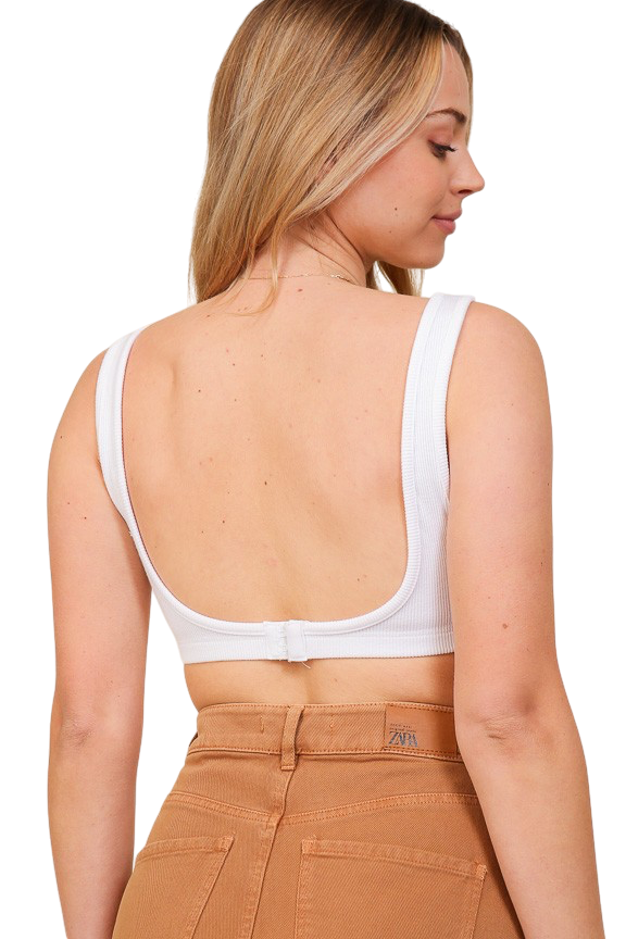 Heavy Ribbed Athleisure Bralette