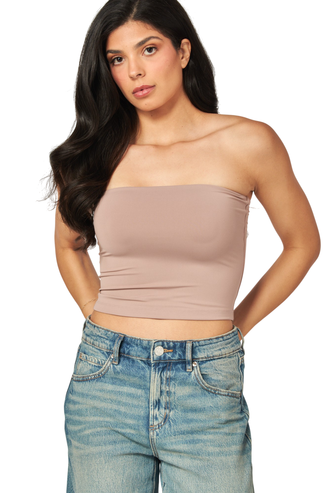 Contour Double Layered Tube Top
