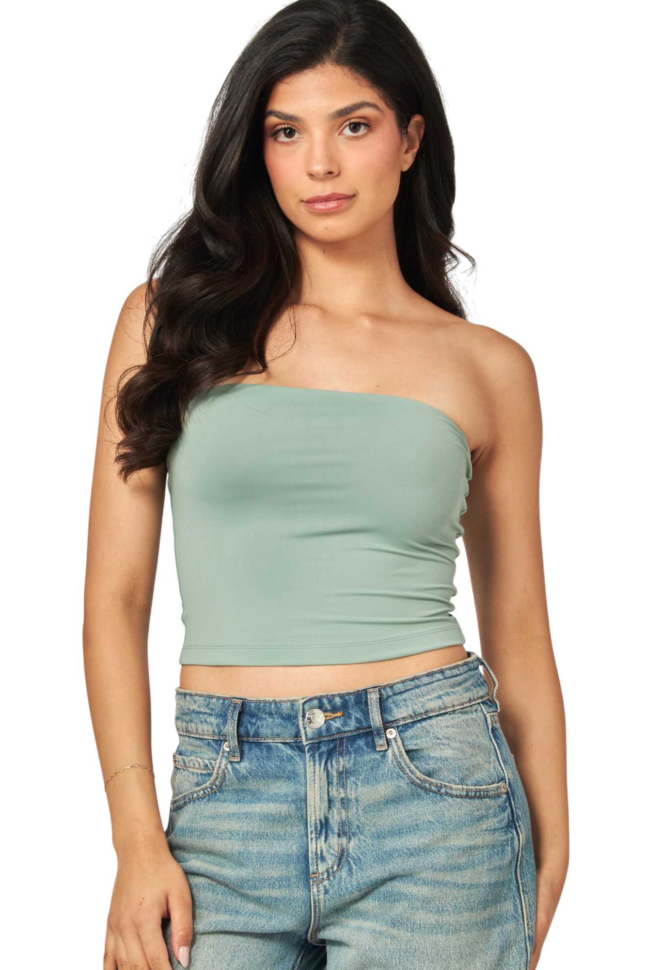 Contour Double Layered Tube Top