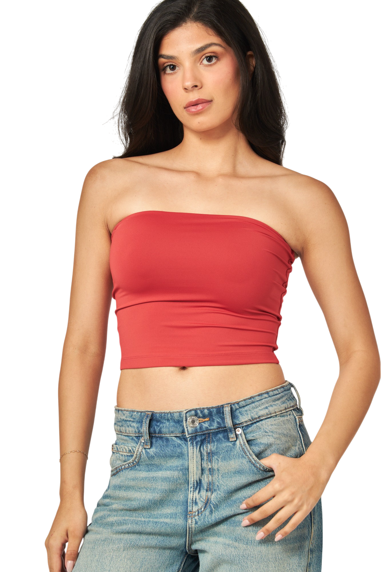 Contour Double Layered Tube Top