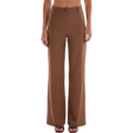 High-waist wide-leg trousers