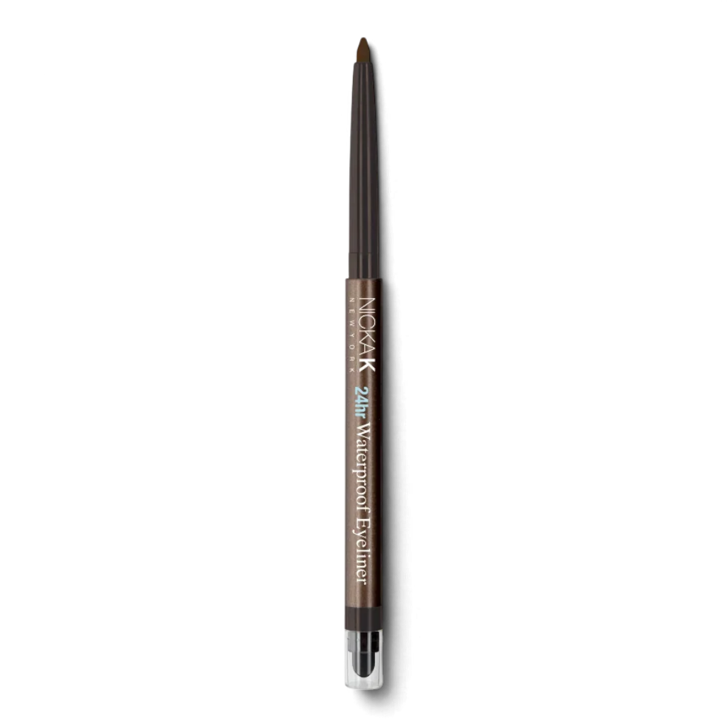 Nicka K New York 24HR Waterproof Eyeliner in Black Brown retractable pencil