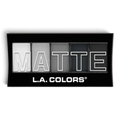 L.A. Colors 5 Color Matte Eyeshadow Palette Black Lace