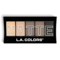 L.A. Colors 5 Color Matte Eyeshadow Palette Nude Suede neutral shades