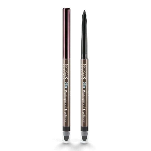 Nicka K New York 24HR Waterproof Eyeliner in Black retractable pencil duo